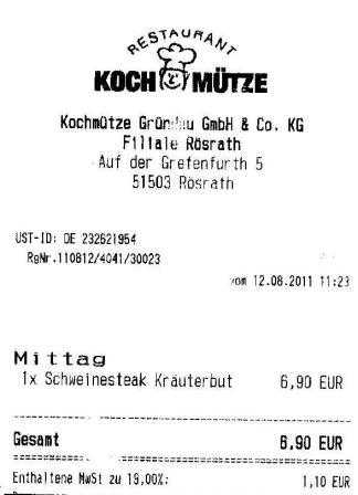 aldh Hffner Kochmtze Restaurant